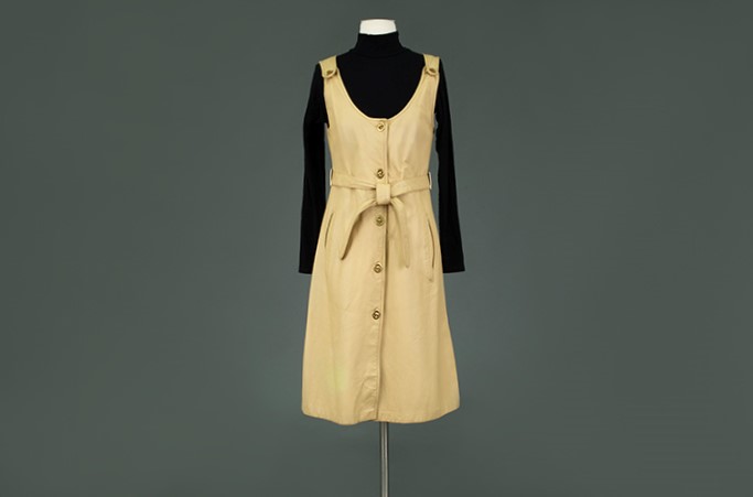 Image of Leather jumper, worn by Olive Smith, 1960s